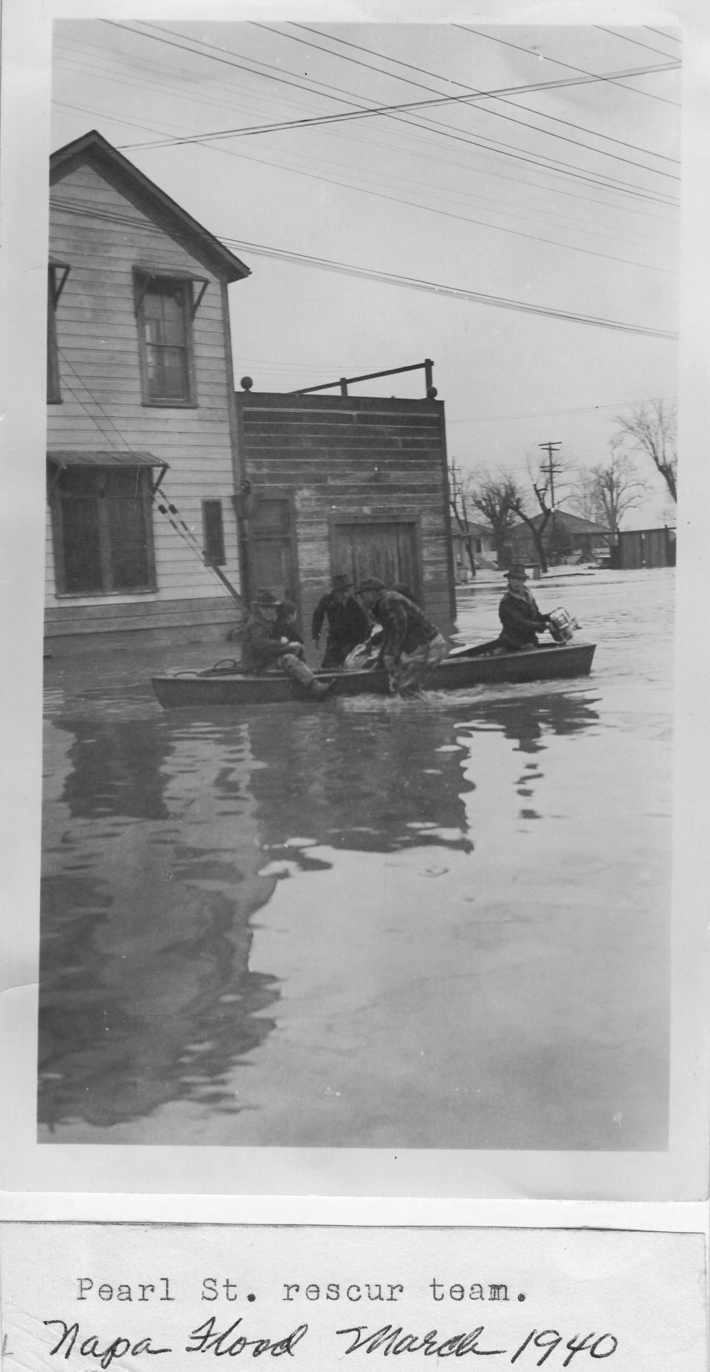Flood of 1940 at Pearl Street